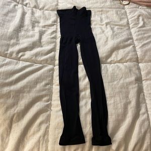 New Opaque, black footless tights paid 35 tag cut out